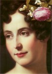 Schadow Friedrich Wilhelm von; Bildnis der Fanny Ebers (Ausschnitt), 1826